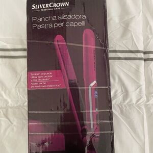 Silver Crown Personal Care Compact Portable Hair Straightener ***NEW***